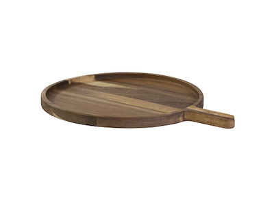 Bakke Akacie m/1 håndtag Ø34x2,4cm 