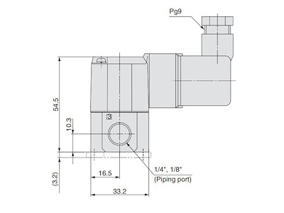 SMC VT307-5D1-01F-Q Magnetventil 3/2