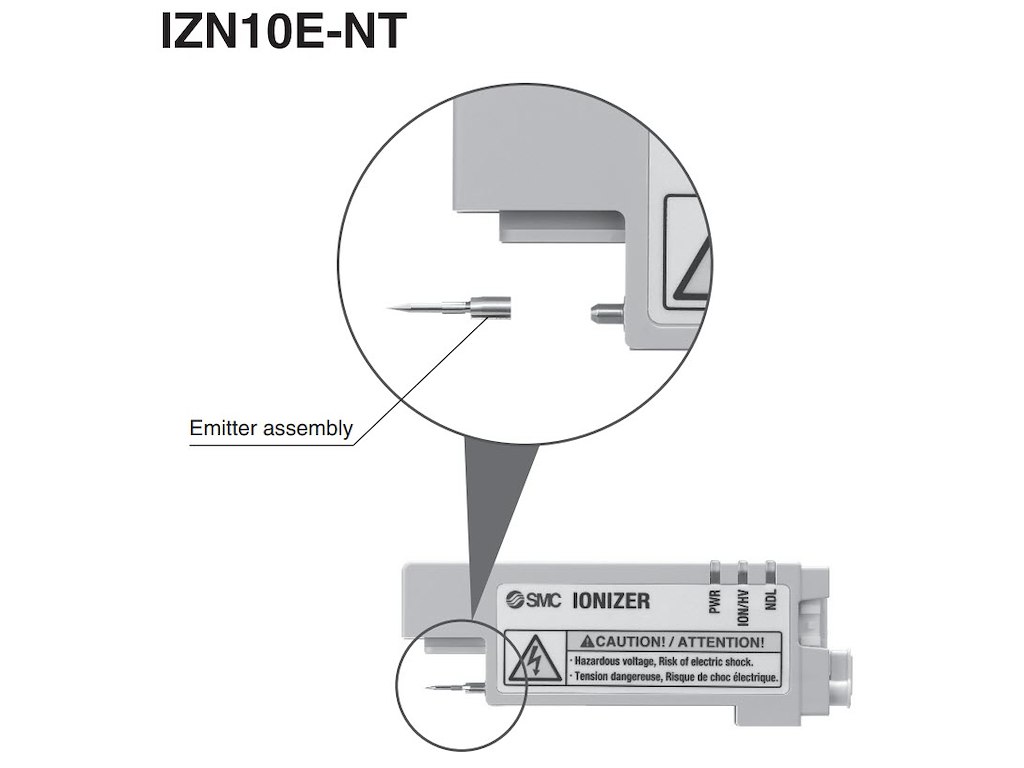 SMC IZN10E-NT Elektrode-nåleenhed