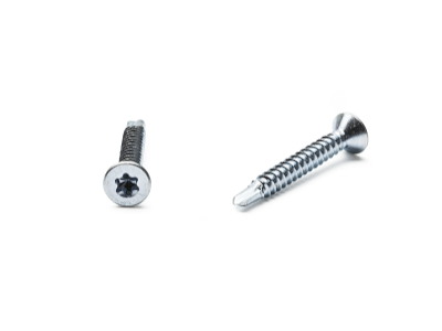 Lynskrue m/borspids undersænket m/torx-kærv FZB