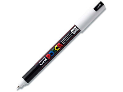 Uni Posca PC- Hvid 1 MR spids (JP)