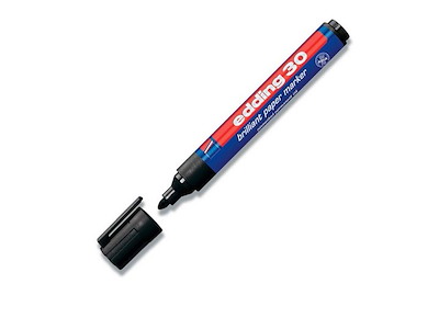 Edding 30 tusch - sort -1,5-3mm