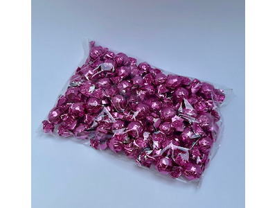 Chocolate bon bon in pink with cocoa creme 1 kg