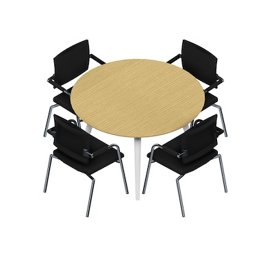 Konferencebord Dencon XL 1920 Ø120 HPL
