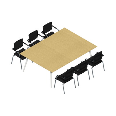 Konferencebord Dencon XL 1915 220x160 HPL