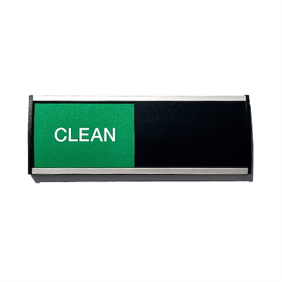 Skilt Strato Clean/Dirty 150x56 sort skyder