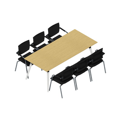 Konferencebord Dencon XL 1927 200x90 HPL