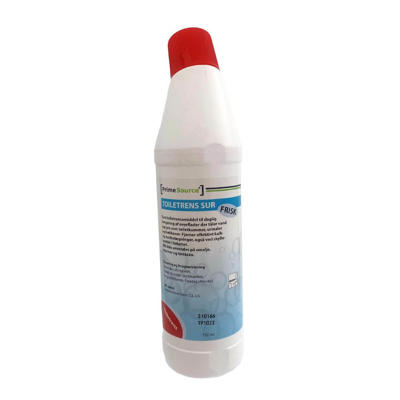 Toiletrens PrimeSource Frisk sur m/farve rød 0,75l