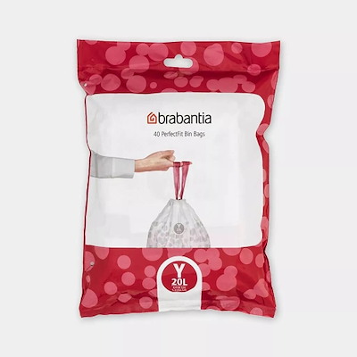 Spandeposer Brabantia Y 20L m/snorluk /40 stk.