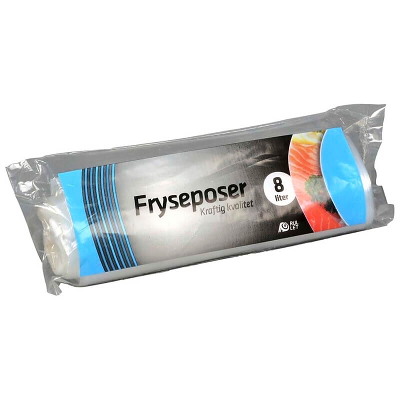 Fryseposer Rul-let 8l 25x50cm m/skrivefelt 15ps/rl