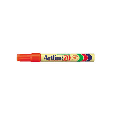 Marker Artline 70 permanent rød 1,5mm