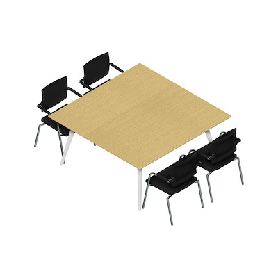 Konferencebord Dencon XL 1912 160x160 HPL