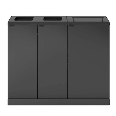 Affaldssystem Bica affaldssortering 955 2x65L 2x45L antracit