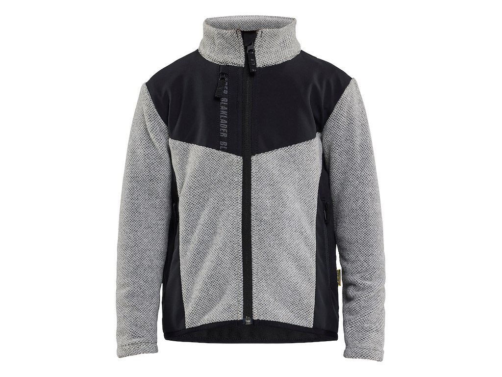 Fleecetrøje til børn, blåkläder