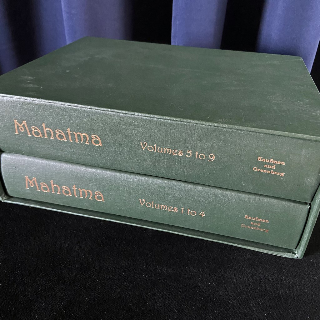 MAHATMA BOOK SET - vol. 1-9