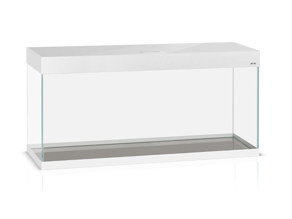 Aquael Opti Set 240 White 2.0 – Akvariesæt 240L m. LED-lys, glasdæklåg og optiwhite frontglas