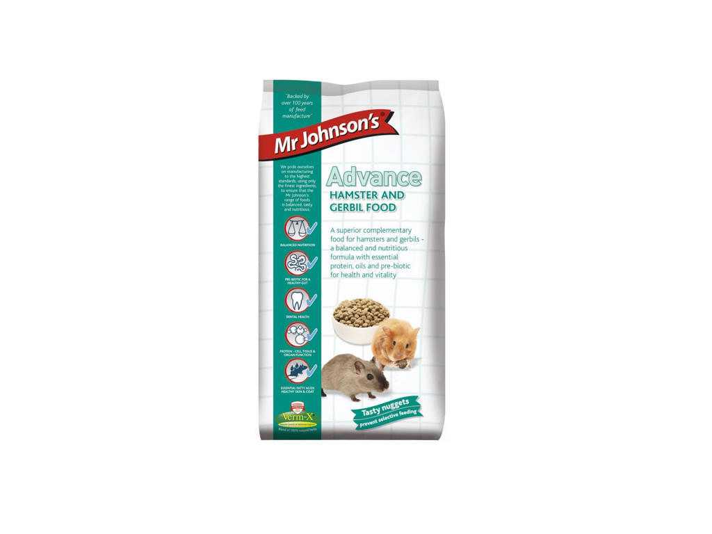Mr. Johnsons Advance hamster og gerbild  750 g