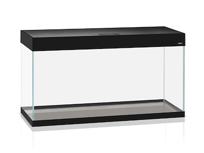 Aquael Opti Set 200 Black 2.0 – Akvariesæt 200L m. LED-lys, glasdæklåg og optiwhite frontglas