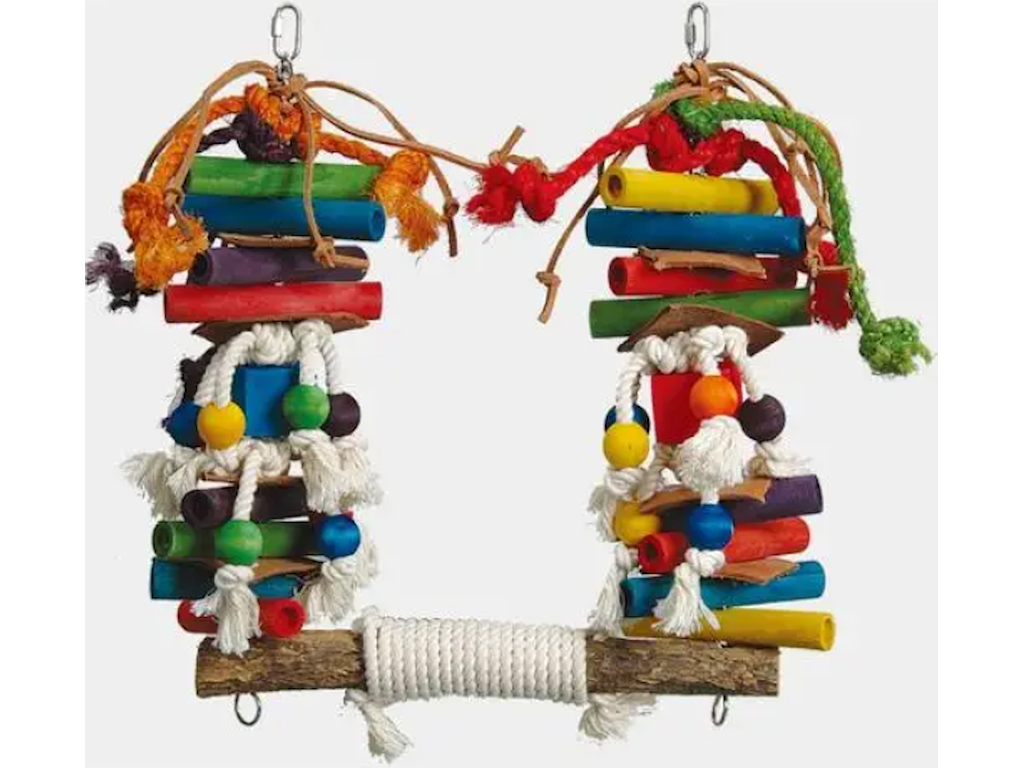Super Swing XL – Papegøje Legetøj (42 x 38 x 35 cm)