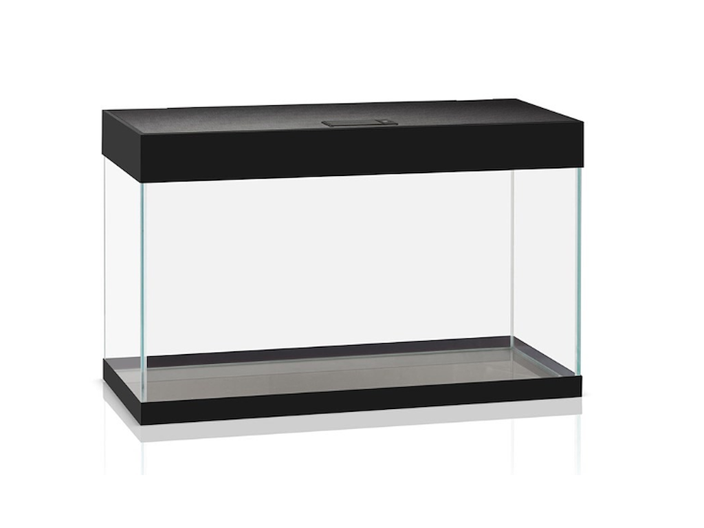Aquael Opti Set 125 Black 2.0 – Akvarie 125L med LED-lys, glasdæklåg og moderne design