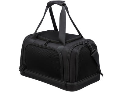 Plane airline carrier, 28 × 25 × 44 cm, sort