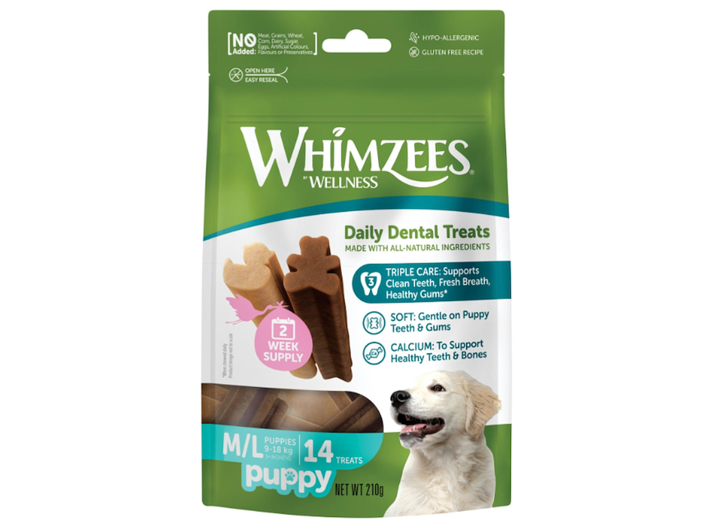 Whimzees m/L Puppy 14 stk.