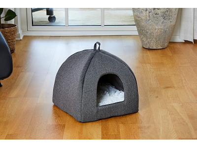 Iglo Classy Grå Kattehule M, 40x40x34cm