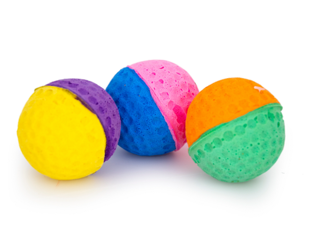 Kattleksak Skumbold Mix – Letvægts Kattelegetøj til Jagt og Leg (1 stk)