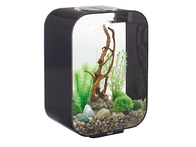 biOrb LIFE 15 MCR – Sort Design Akvarium med LED Lys (15 Liter)