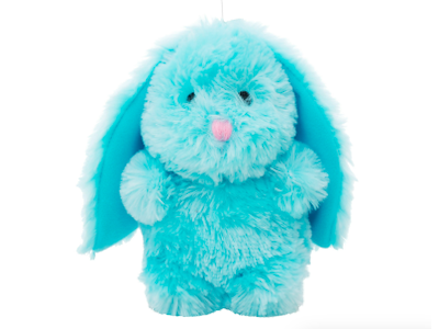 Blød Kanin Hundelegetøj – Blå, med Pivelyd (18 cm)
