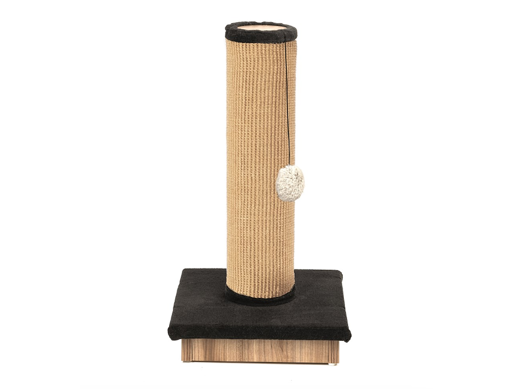 ECOMFY Kradsetræ ALEX 59 cm – Beige Kradsemøbel til Katte