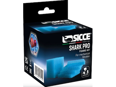 Sicce SHARK PRO Filtermedie – Erstatningssvampe til Intern Filterpumpe (Alle modeller)
