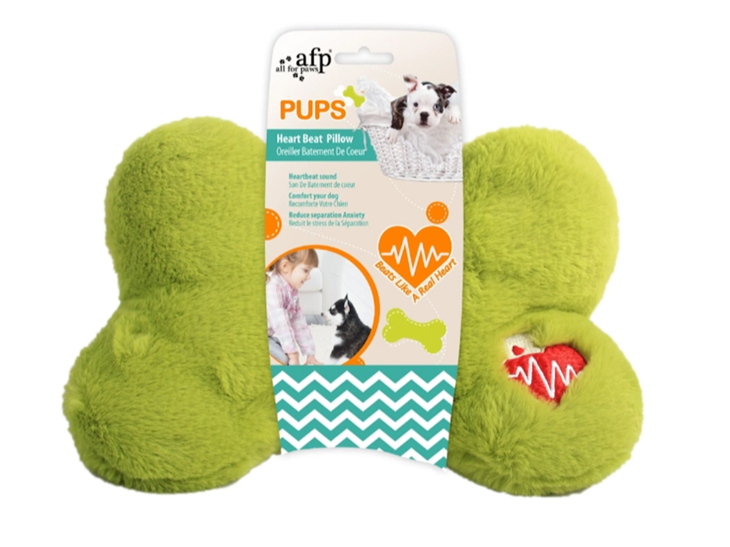 PUPS Heart Beat Pillow – Beroligende Pude med Hjerterytme til Hunde (28 cm)