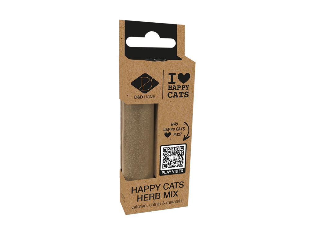 D&D CAT "I Love Cats" Catnip Mix REFILL