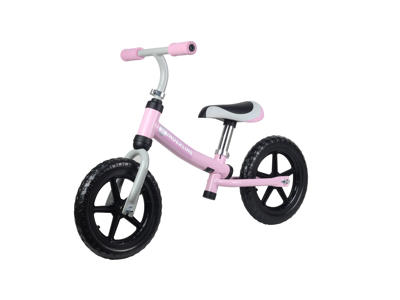 Kinderline II - Løbecykel - Med 12" EVA foam dæk - Pink
