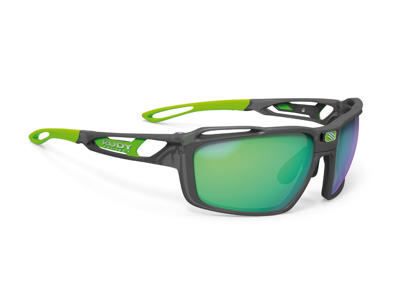 Rudy Project Sintryx - Løbe- og cykelbrille - HDR Multilaser grøn - Ice Graphite Mat