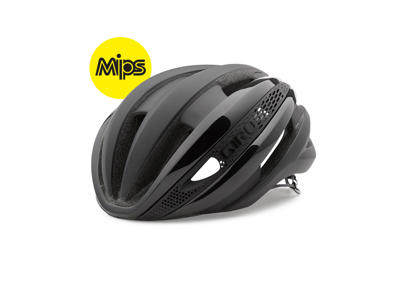 Giro Synthe Mips - Cykelhjelm - Mat Sort