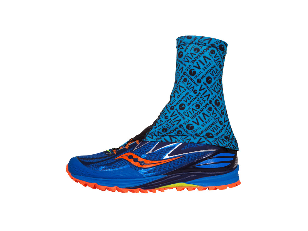 Montane Via Sock-it Gaiter - Løbegaiter - Blå/sort - Str. S/M thumbnail