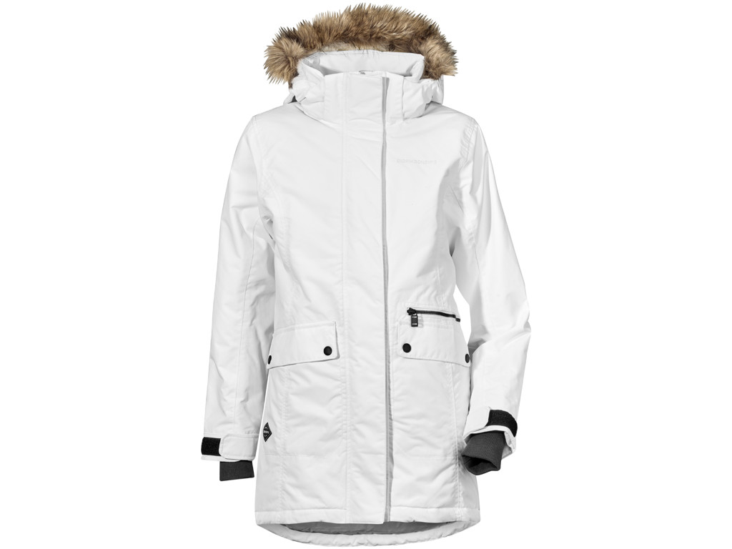 Didriksons - DI501567 ZOE GS PARKA - 027/SNOW WHITE - Str. 140 thumbnail