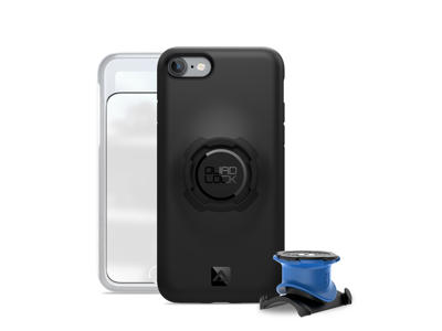 Quad Lock - Bike kit - Front og bagcover og beslag til styr/frempind - Til iPhone 7+ og 8+