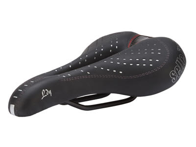 Selle Italia Lady Gel Flow L - Cykelsadel - Sort