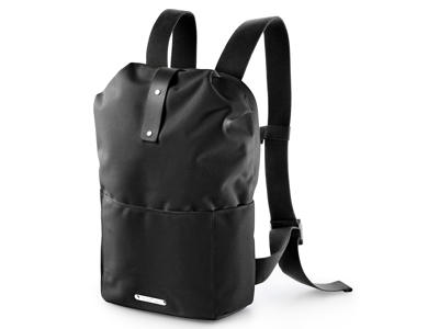 Brooks - Dalston Knap Sack med lynlås - Sort Small/12 liter