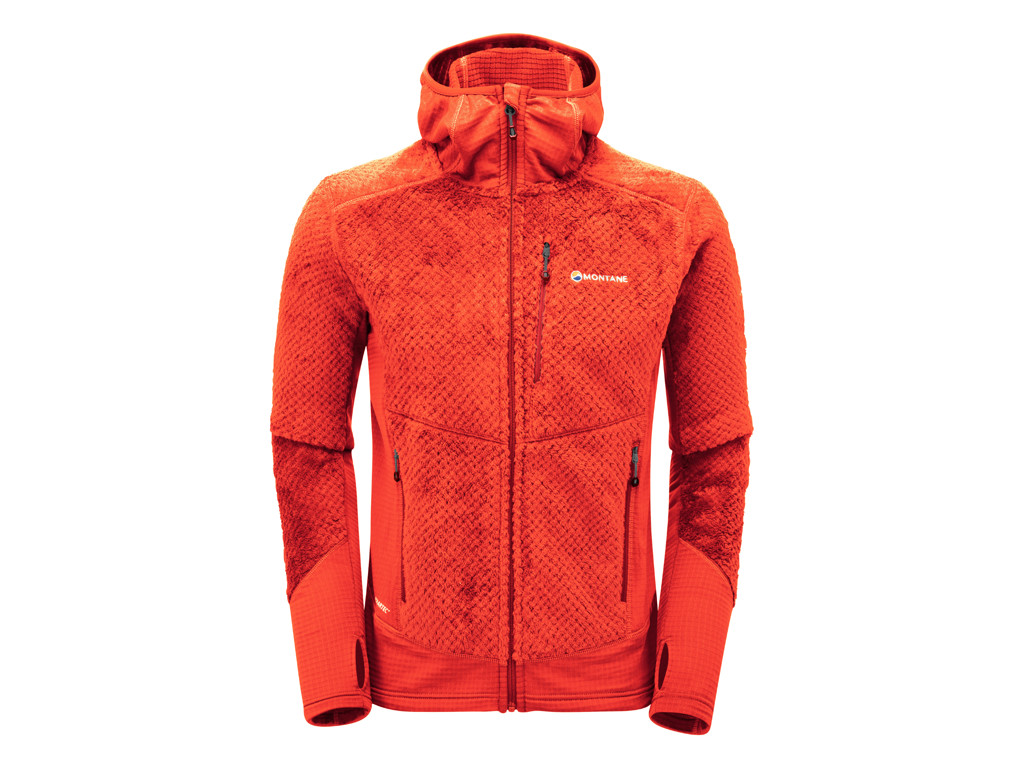 Montane Wolf Hoodie - Fleecejakke - Mand - Orange - Str. M thumbnail