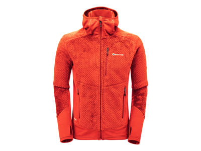 Montane Wolf Hoodie - Fleecejakke - Mand - Orange