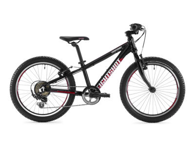 Eightshot X-Coady 20 - MTB Børnecykel 20" - Sort/rød/hvid