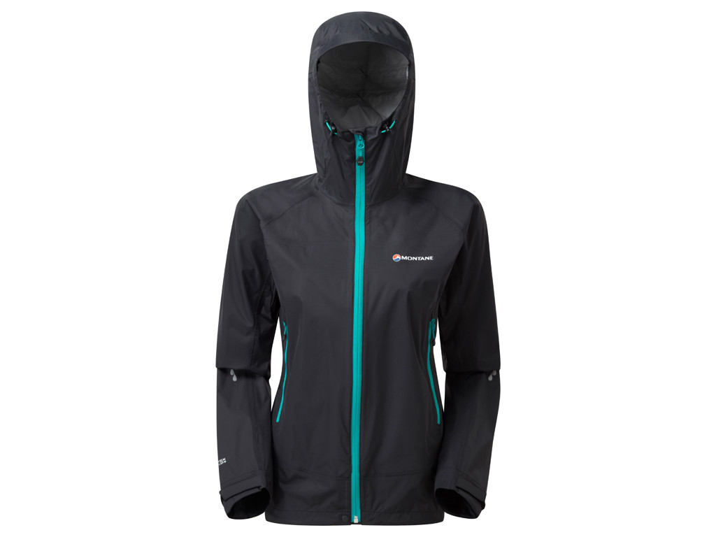 Montane Womens Atomic Jacket Damjacka Svart (SEK 899,00) Svarta Vindtäta Damjackor från MONTANE