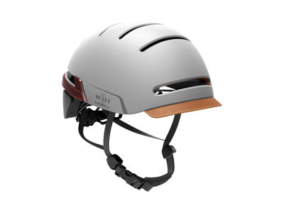 Witt by Livall - Interactive Cykelhjelm med lys og blinklys - Sandstone Grey
