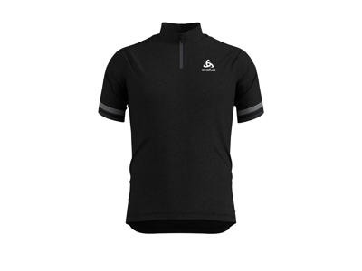 Odlo Element - Cykeltrøje med korte ærmer - Herre - Sort