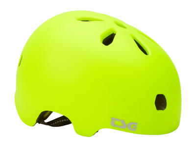 TSG Cykel- og skaterhjelm - Meta solid color - Satin acid gul
