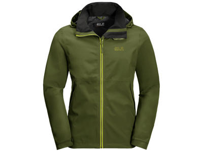 Jack Wolfskin Evandale Jacka Män Grön Jack Wolfskin Evandale Jacka Män Grön